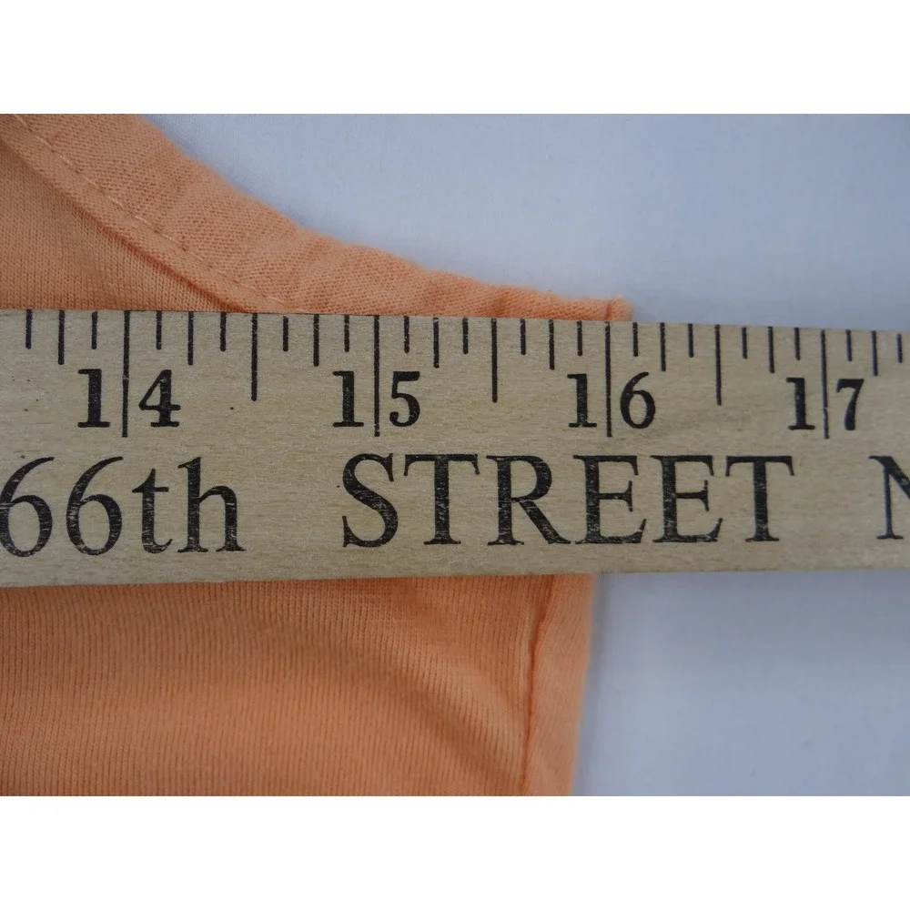 Ocean City Bike‎ Week 2018 Orange Tank Top Women's Large Racerback Graphic Tee